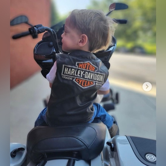 Harley Davidson kids vest